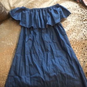 Off the shoulder dress